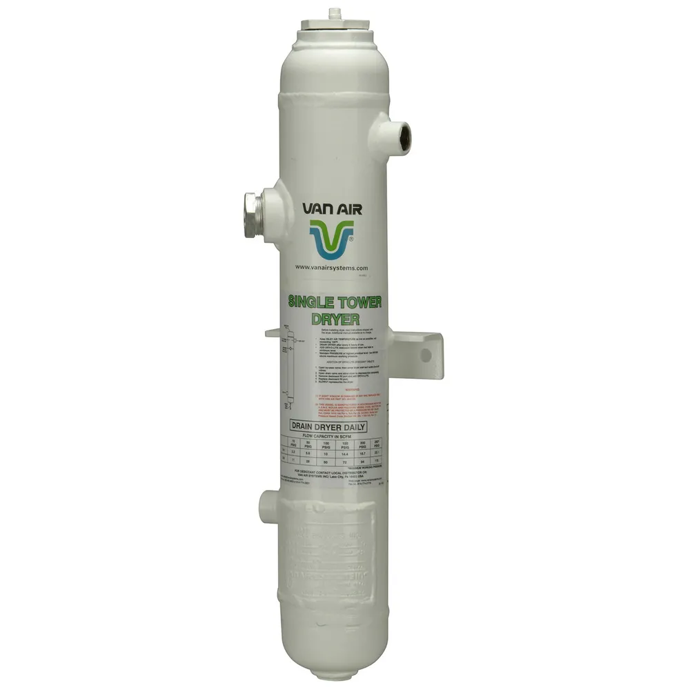10 CFM Deliquescent Air Dryer, Van Air Systems D4