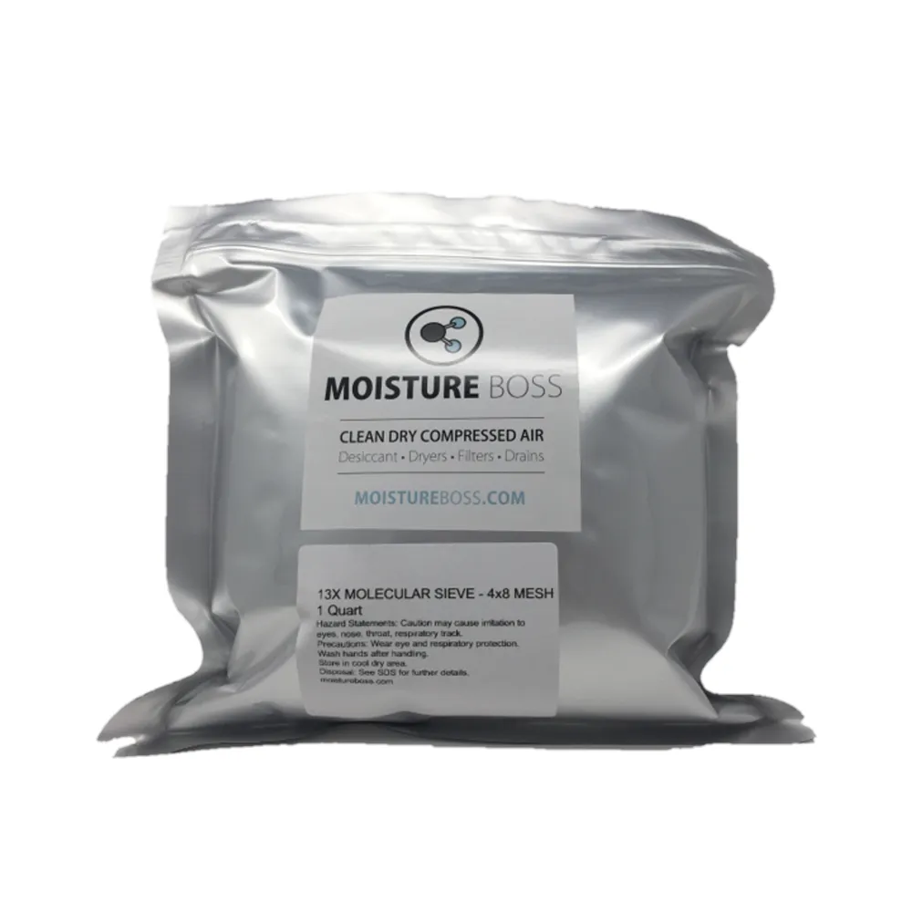 13X Molecular Sieve, 4X8 Mesh, 1.5 Lb, Quart