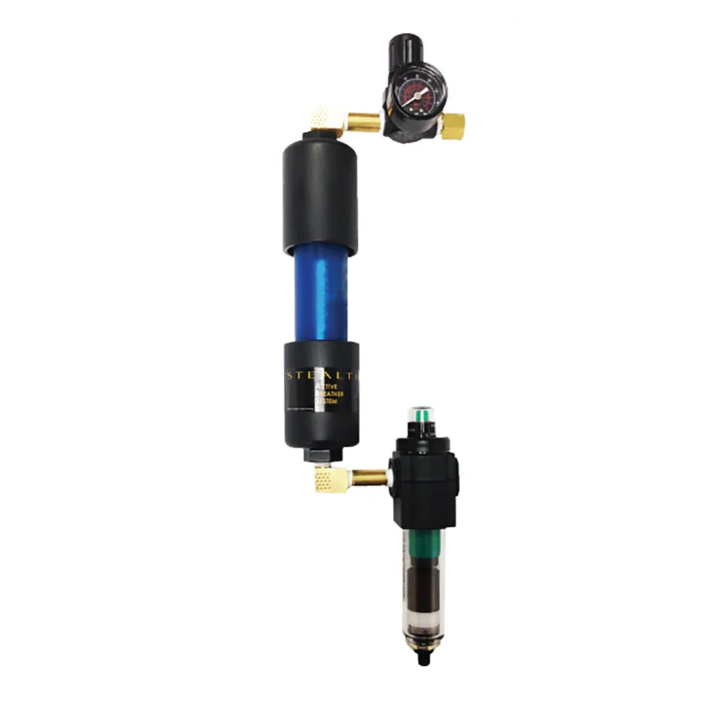 0.2 CFM Membrane Vent Tank Dryer with Filter and Regulator, Stealth ABS LSAB-50-AN, Pentair